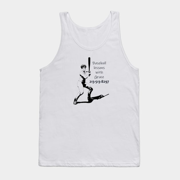 Baseball Lessons with Grace Tank Top by LordNeckbeard